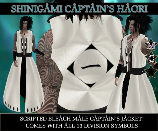 Bleach Captains Symbols